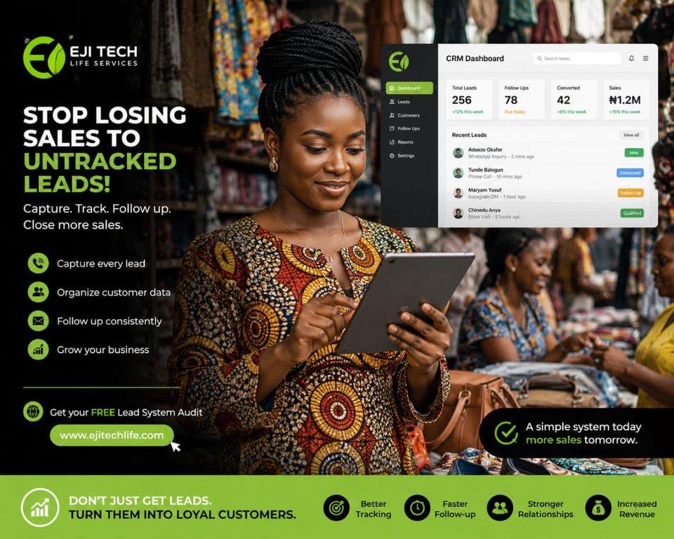 How Nigerian Retailers Can Stop Losing Sales to Untracked Leads - Cover Image