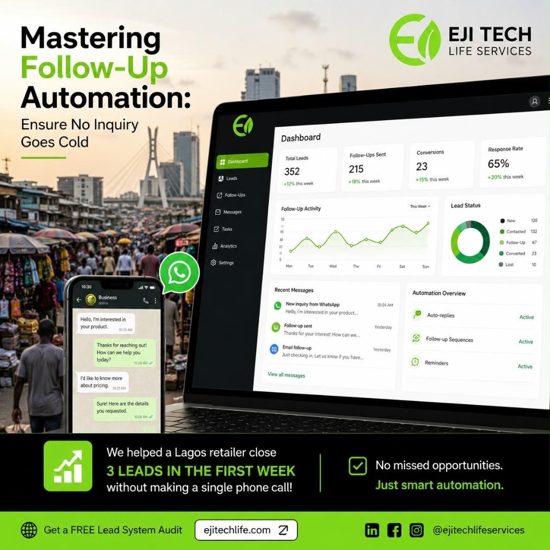Mastering Follow-Up Automation: How Nigerian Businesses Can Stop Losing Leads - Cover Image