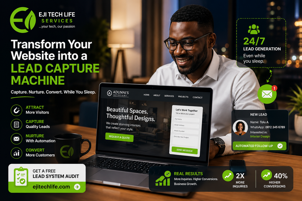 Transform Your Website into a Lead Capture Machine: The Ultimate Guide - Cover Image