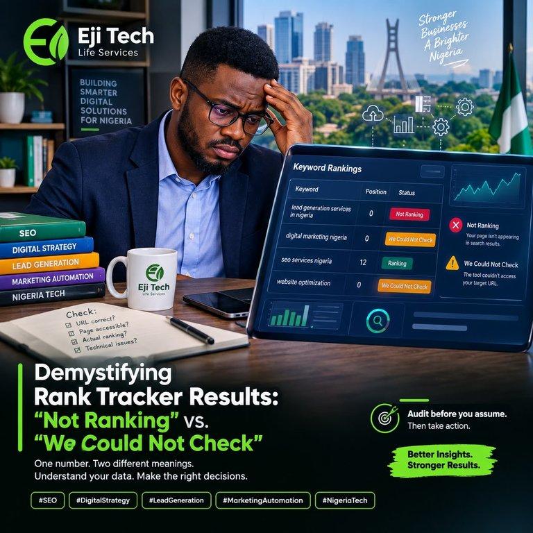 Demystifying Rank Tracker Results: “Not Ranking” vs. “We Could Not Check” - Cover Image